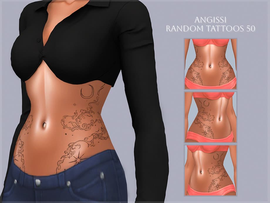 Тату Random tattoos 50